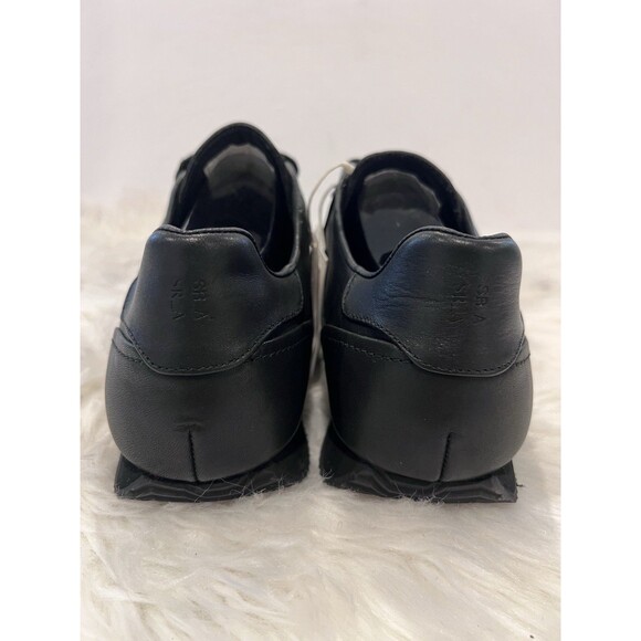 Zara Men Leather Sneakers X SR_A Black Causal Lace Up Shoes Size US 9 EU 42 $159 - Picture 10 of 15